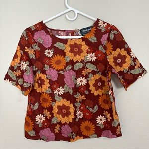 Modcloth Floral Tunic